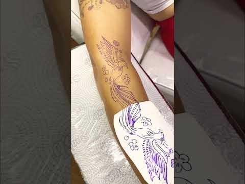 Fênix ✨❤️‍🔥 #tattoo #tattooed #ink #tatuagem #tattoos #tattooartist #shorts