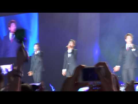 140830 JYP nation one mic in Hk 2am sing along cant let you go even i die