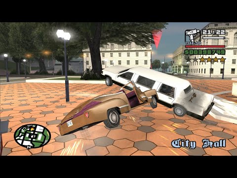 Jizzy with a 4 Star Wanted Level - Syndicate mission 2 - GTA San Andreas