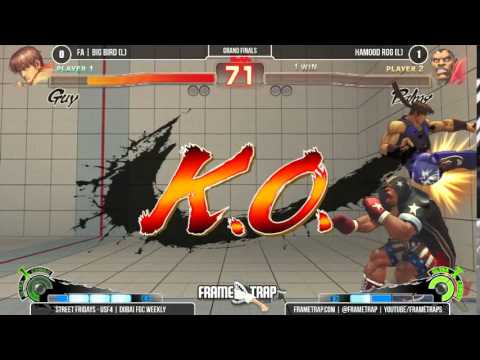 FA Big Bird Guy vs Hamood Elena Balrog Street Fridays 1.5 Grand Final