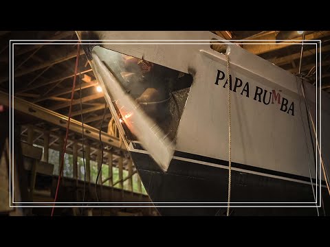 We CUT OFF The Bow of Our Boat 😬 Rebuilding our Steel Boat | Ch 5 E 9f