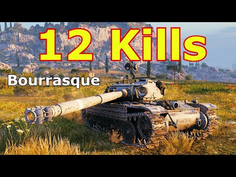 World of Tanks Bat.-Châtillon Bourrasque - 12 Kills 8,9K Damage