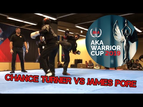 Chance Turner vs James Pore AKA Warrior Cup 2019