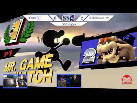 Yope vs Kossismoss (grand finals) | Super Smash Clash (#SSC) - Season 3 - Episode 1 [singles]
