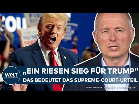 DONALD TRUMP: Urteil von Supreme Court – Ex-Präsident kann nicht von Vorwahlen ausgeschlossen werden