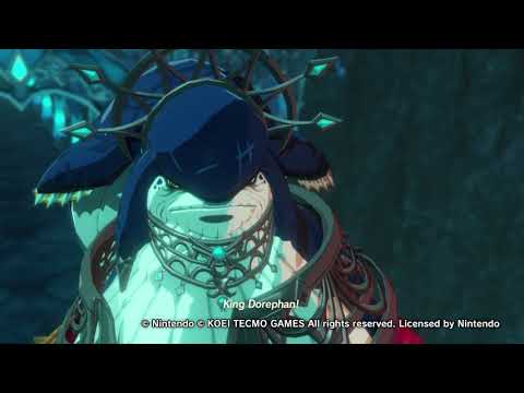 Hyrule Warriors: Age of Calamity - King Dorephan Gets Saved in a Huge Battle (Switch)