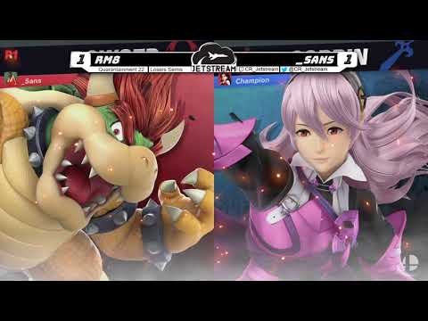 Quarantainment 22 Losers Semis - _Sans (Boswer) Vs. rm8 (Greninja, Corrin, Ike) - SSBU