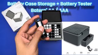 MY BORING 🔥 Baterai Case Storage 🔥 Baterai Tester for Battery AA / AAA