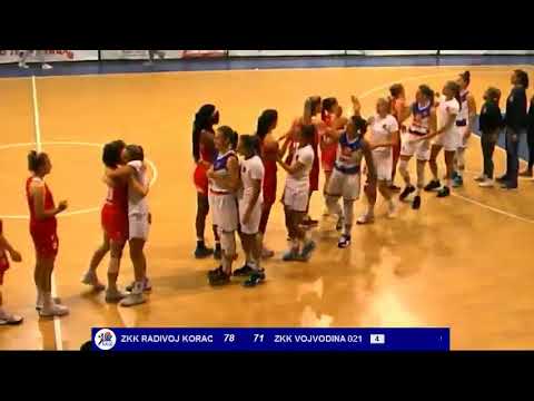 1ZLS 1. kolo / ŽKK Radivoj Korać - ŽKK 021
