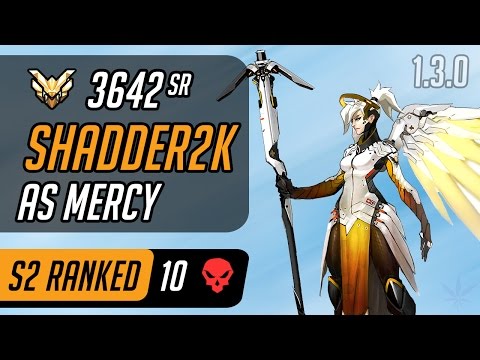 Shadder2k as Mercy, Lucio & Ana in Numbani [Season 2 - Master - 10 eliminations]