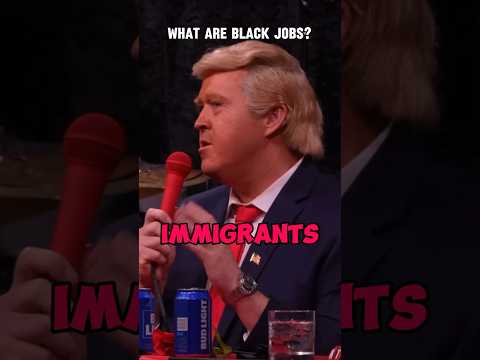 Black Jobs | Shane Gillis as Donald Trump 🤣