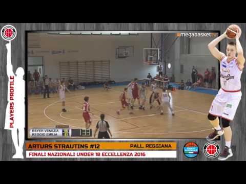 Players Profile: ARTURS STRAUTINS - FINALI NAZIONALI U18
