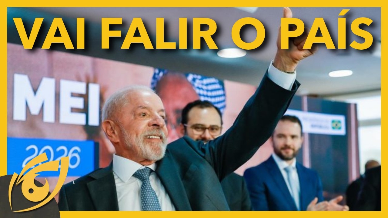 DESESPERO POPULISTA: Lula quer PERDOAR dívidas dos MEIs e FALIR o Brasil de vez