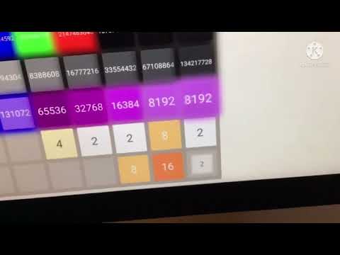 2048 8x8 getting the 1152921504606846976 TILE!!!!!
