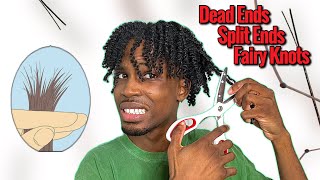 How to Get Rid of Single Strand Knots, Split Ends, Dead Ends, & Fairy Knots for Fast Hair Growth