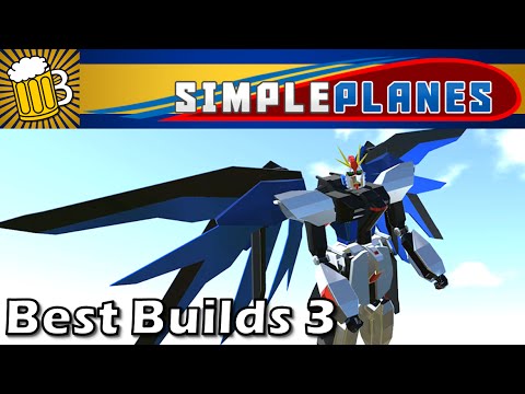 SimplePlanes Best Builds #3 - Gundam, Speed Boat, and Art (Simple Planes Best Creations) - YouTube