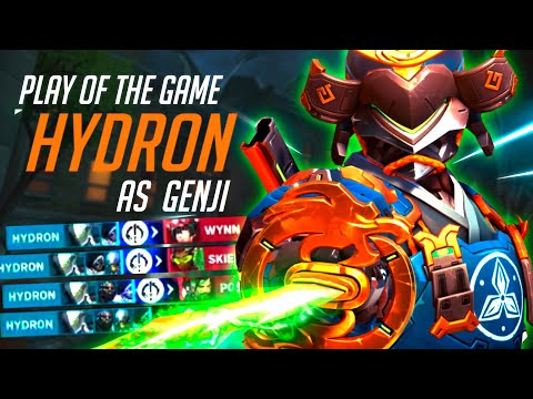 HYDRON is DOMINATING AS GENJI IN COMP! POTG! [ OVERWATCH 2 TOP 500 SEASON 3 ]