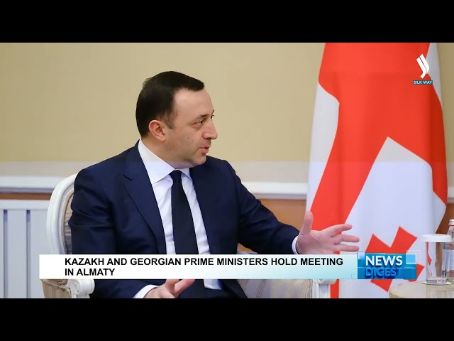 Kazakh and Georgian Prime Ministers hold meeting in Almaty
