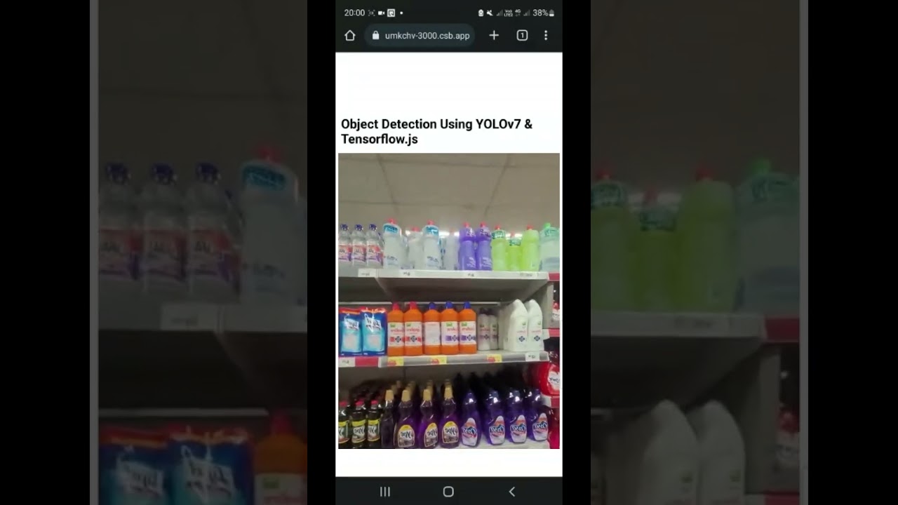 Empty shelves detection in real-time and offline