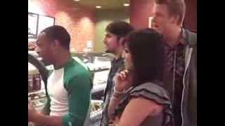Todrick Hall sings Starbucks Order Song