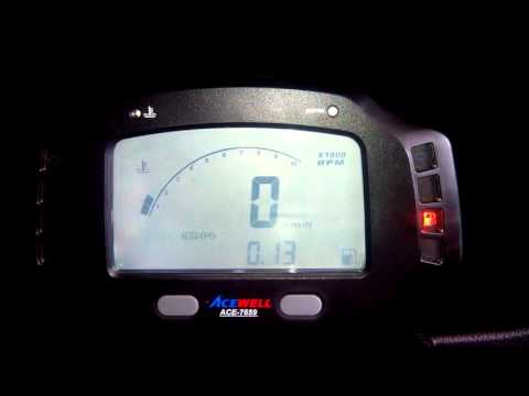 ACEWELL ACE-7659 Digital Dashboard