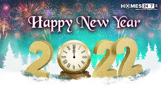 Happy New Year 2022 | New Year Animated WhatsApp Status | Homes247.in