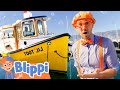 Blippi S Ocean Explore Adventure Earth Day Vehicles For Toddlers Educational Videos For Kids