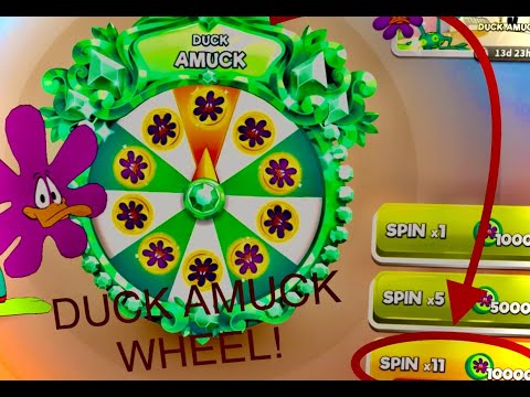 *DUCK AMUCK 11 WHEEL SPINS!* Do We Get Jackpot?