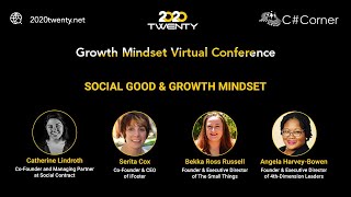 Social Good & Growth Mindset: Growth Mindset Virtual Conference