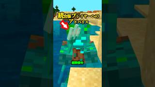 統合版プレイヤーへのアドバイス【マイクラ】