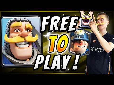 F2P TROPHY PUSHING w/ MINER POISON CONTROL! — Clash Royale