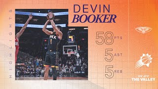 [高光] Devin Booker  58 Pts VS Pelicans