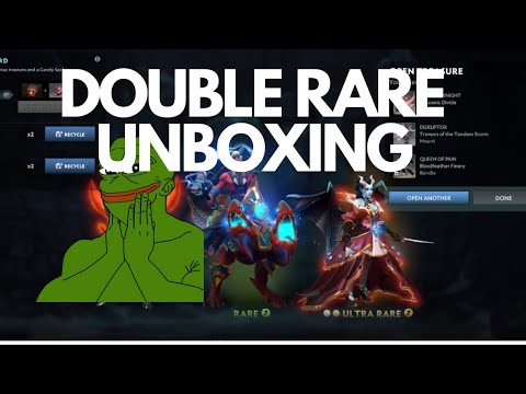 Dota 2: Diretide 2022 Immortal Treasure II Double Rare Unboxing + QoP Arcana Complete Set