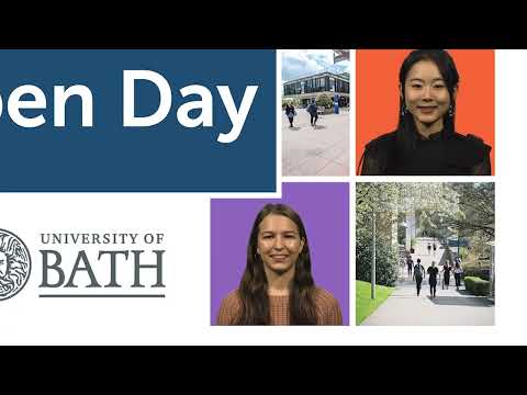Undergraduate Virtual Open Day at the University of Bath