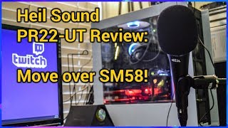 Video thumbnail for Heil PR22-UT Dynamic microphone Review: Move over SM58 by TRUgaming