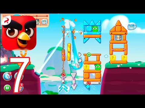 Angry Birds Journey - Gameplay Walkthrough Part 7 - Levels 121-140 - Ancient Ruins (iOS, Android)