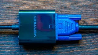 ПереходникизHDMIвVGA.Подключаемцифровоеустройствокстаромумонитору.