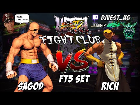 USF4 Fight Club Exhibition Series - SaGod VS Rich FT5 Set