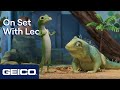 The GEICO Gecko Rehearses with Leo | Watch Leo on Netflix