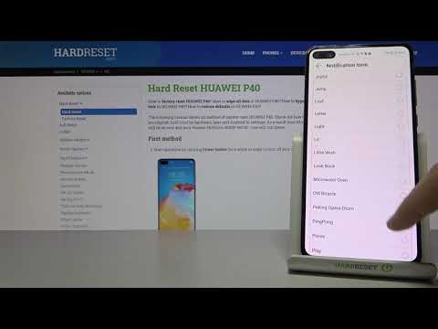 Huawei P40 Notification Tones Presentation