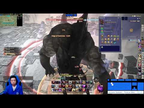 FFXIV PoTD DRK Floor 180 Boss Clear - Solo - Angelus Demonus