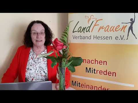 Digitaler Landfrauentag 2021 - Rede von Hildegard Schuster, Präsidentin des LFV Hessen