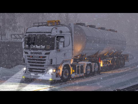 ETS2 1.57 Mod | Frosty Heavy Winter Weather Mod v10.4 | Euro Truck Simulator 2 Mods