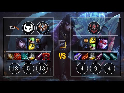 HLE Zenit Aphelios vs Vayne Bot - KR Challenger Patch 10.10