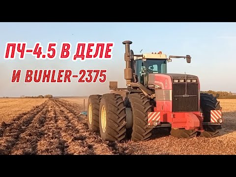🍁✅⛔ГЛУБОКОЕ РЫХЛЕНИЕ ЧИЗЕЛЕМ ПЧ-4. 5| ТРАКТОР BUHLER 2375🍁✅⛔