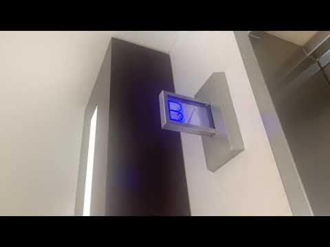 AMAZING & UNIQUE Otis Compass traction elevators @ 255 Alhambra Coral Gables, FL