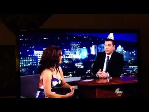 Bellamy Young on Jimmy Kimmel 11/13/14