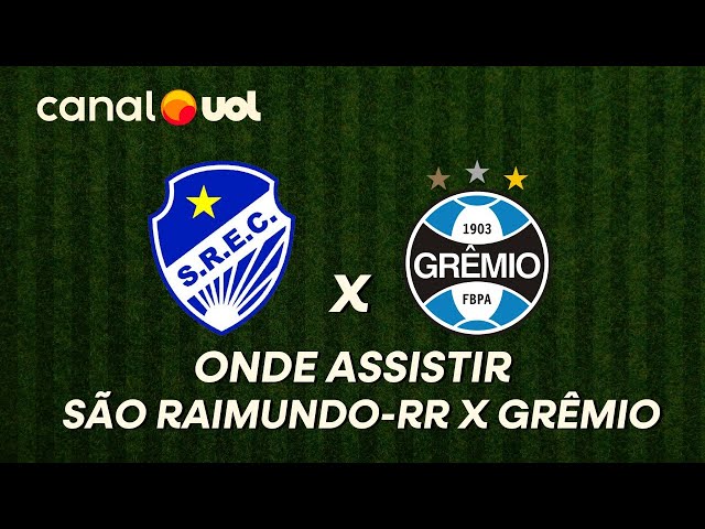 Transmissão ao vivo de São Raimundo x Grêmio: veja onde assistir
