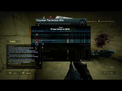 Guy Killed Himself With A Grenade In A 1v1 (CS:GO)