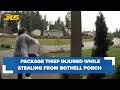 Package Thief Injured While Stealing From Bothell Porch
